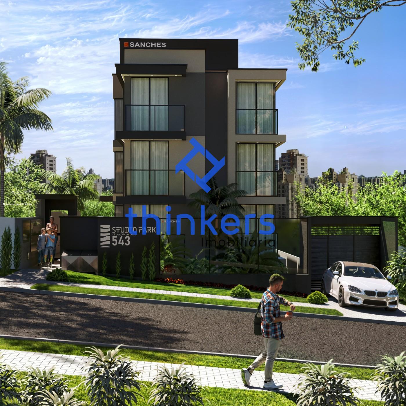 Studio para Venda - Curitiba, Guabirotuba, 1 dormitório, 1 banheiro, 1 vaga