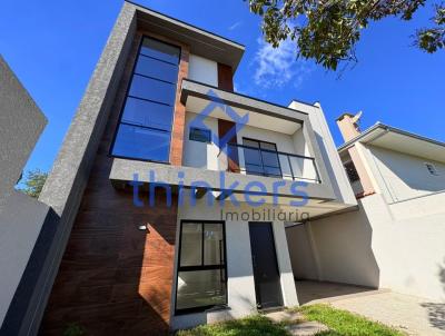 Sobrado para Venda, em Curitiba, bairro Novo Mundo, 3 dormit�rios, 4 banheiros, 1 su�te, 2 vagas